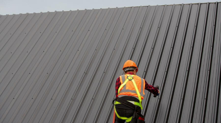 Professional metal roof installation services in Hartland, WI